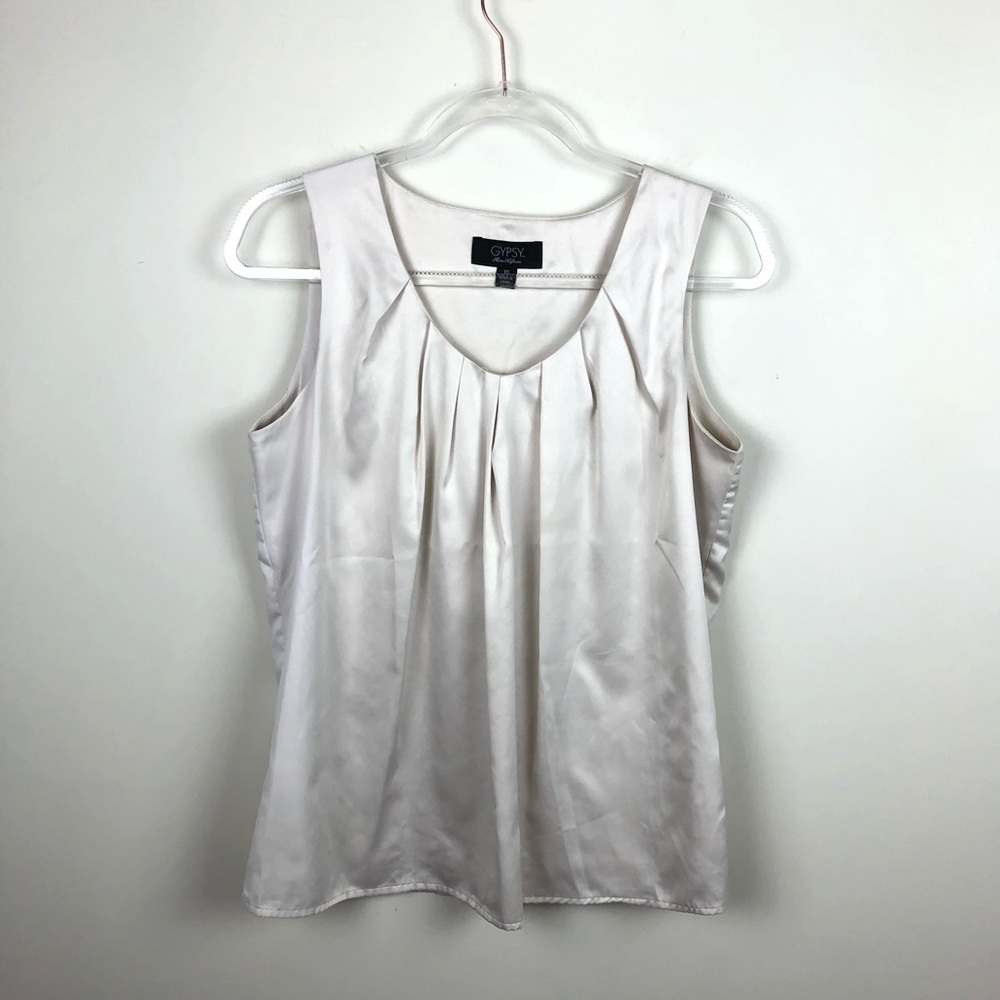 Mara Hoffman Gypsy Ivory Tank Top Off White XS